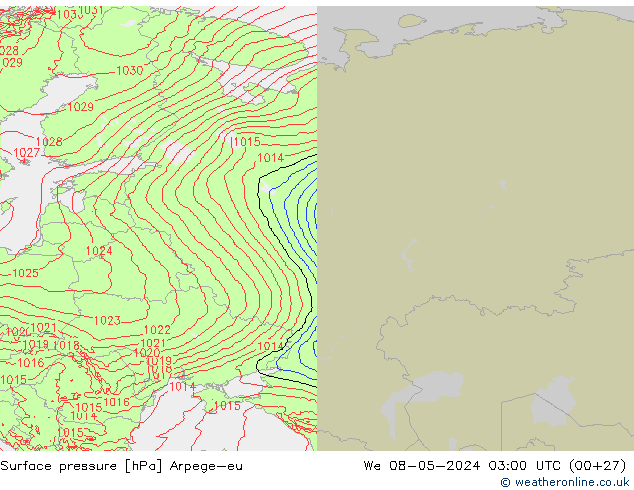      Arpege-eu  08.05.2024 03 UTC