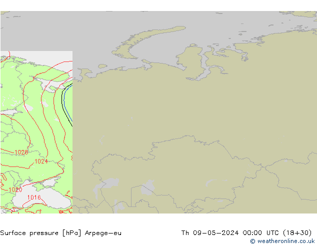 pression de l'air Arpege-eu jeu 09.05.2024 00 UTC