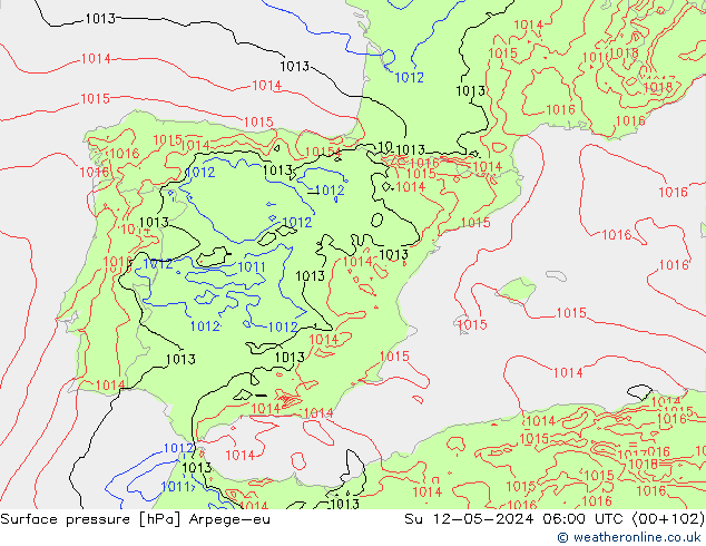      Arpege-eu  12.05.2024 06 UTC