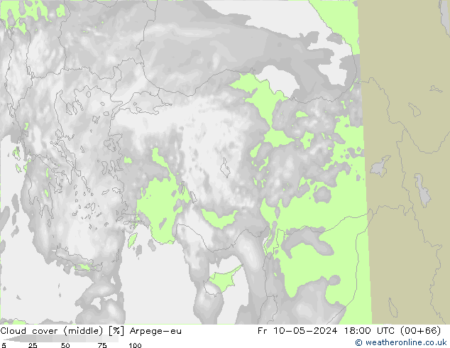 zachmurzenie (środk.) Arpege-eu pt. 10.05.2024 18 UTC