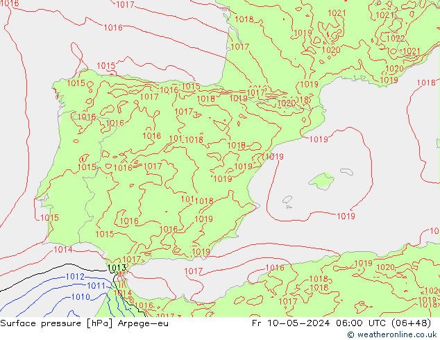      Arpege-eu  10.05.2024 06 UTC
