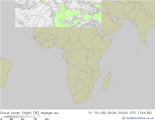 облака (средний) Arpege-eu пт 10.05.2024 00 UTC