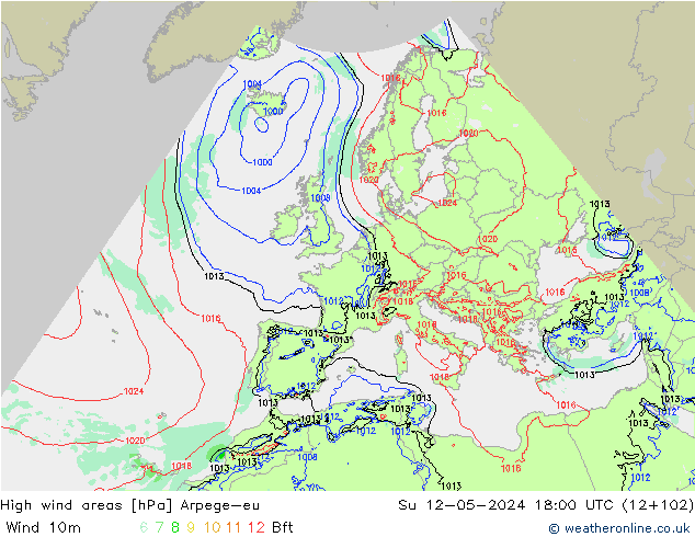 Sturmfelder Arpege-eu So 12.05.2024 18 UTC