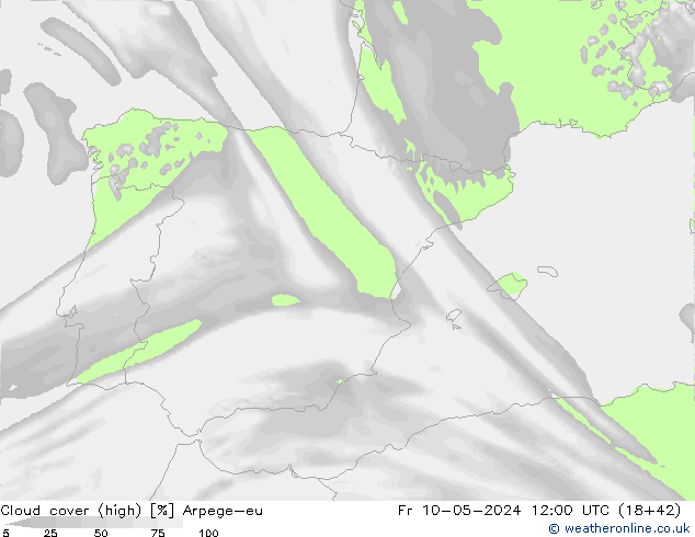 Nubi alte Arpege-eu ven 10.05.2024 12 UTC