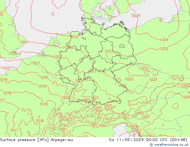      Arpege-eu  11.05.2024 00 UTC