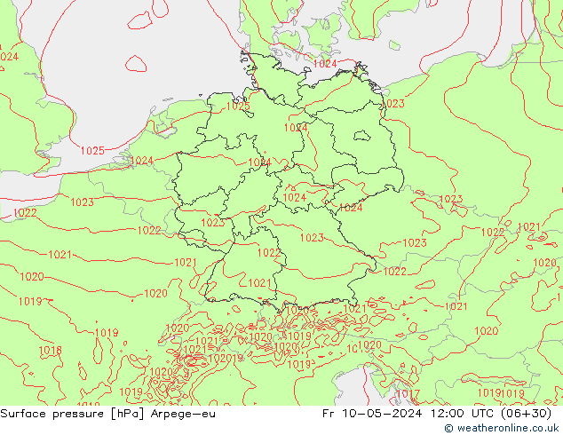      Arpege-eu  10.05.2024 12 UTC