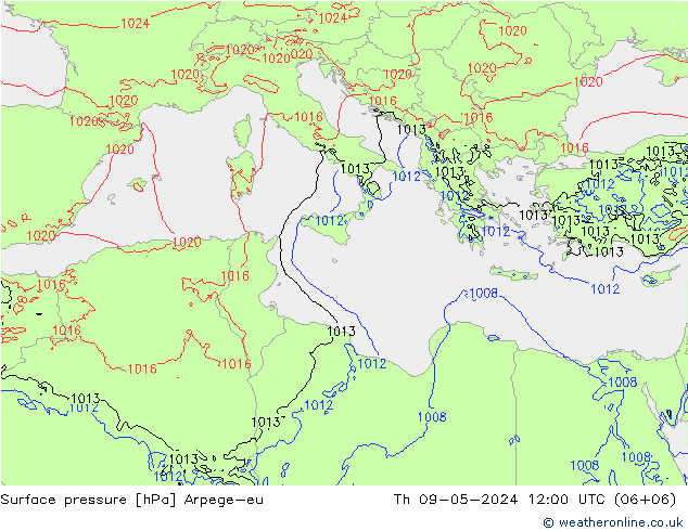      Arpege-eu  09.05.2024 12 UTC