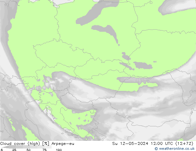 Wolken (hohe) Arpege-eu So 12.05.2024 12 UTC