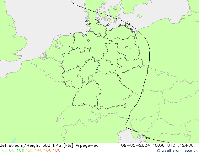 Polarjet Arpege-eu Do 09.05.2024 18 UTC