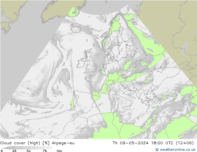 云 (中) Arpege-eu 星期四 09.05.2024 18 UTC