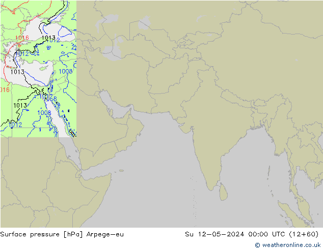 Luchtdruk (Grond) Arpege-eu zo 12.05.2024 00 UTC