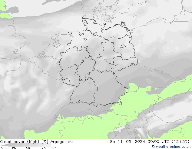 Nubi alte Arpege-eu sab 11.05.2024 00 UTC