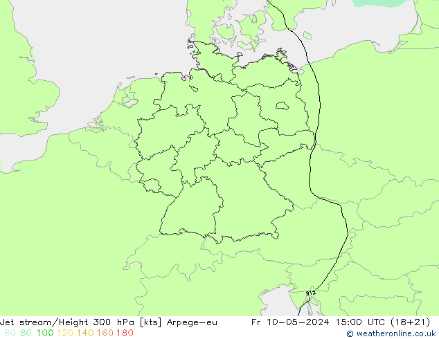 高速氣流 Arpege-eu 星期五 10.05.2024 15 UTC
