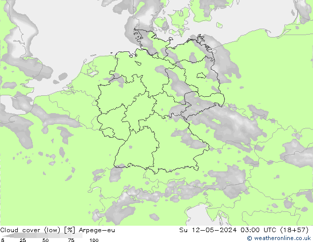 Nubes bajas Arpege-eu dom 12.05.2024 03 UTC