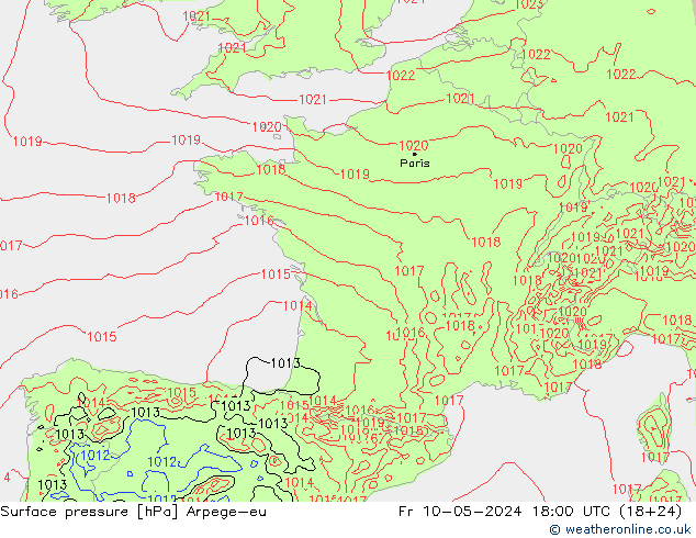 pressão do solo Arpege-eu Sex 10.05.2024 18 UTC