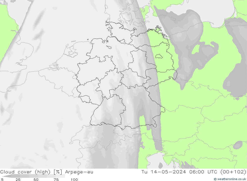 Nubi alte Arpege-eu mar 14.05.2024 06 UTC