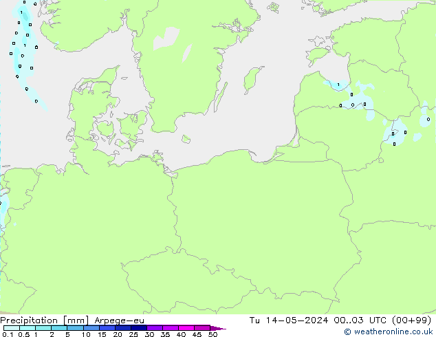 Neerslag Arpege-eu di 14.05.2024 03 UTC