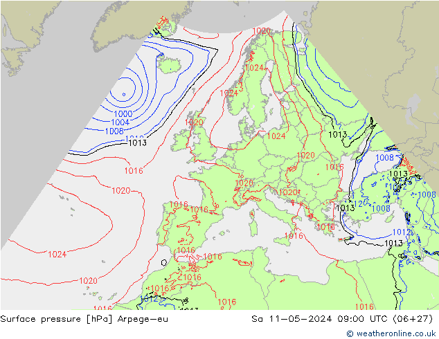      Arpege-eu  11.05.2024 09 UTC