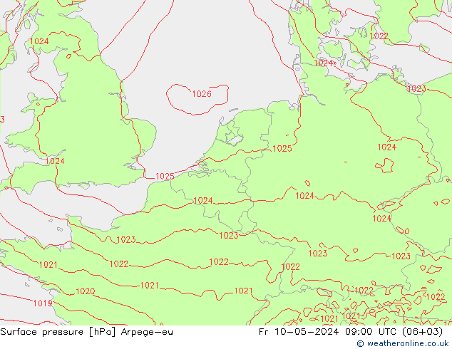 pressão do solo Arpege-eu Sex 10.05.2024 09 UTC