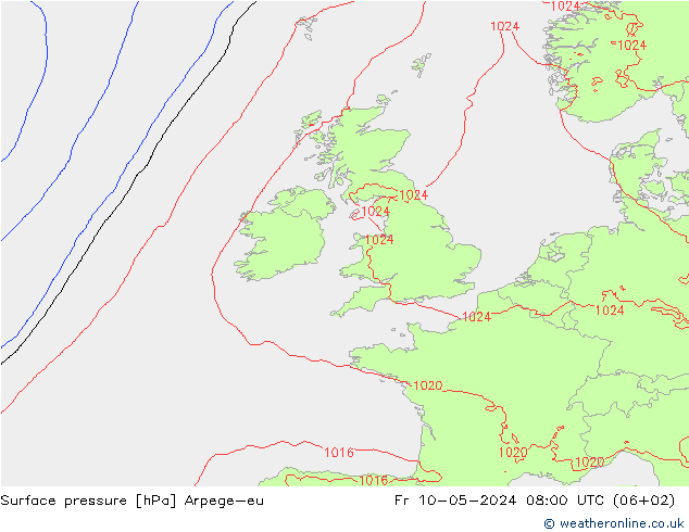      Arpege-eu  10.05.2024 08 UTC