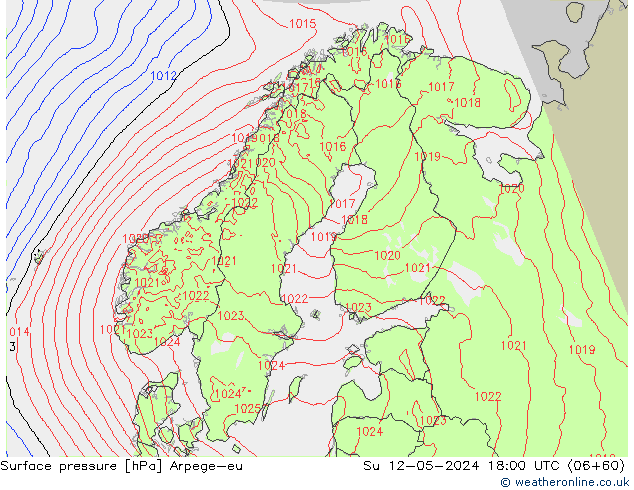 ciśnienie Arpege-eu nie. 12.05.2024 18 UTC