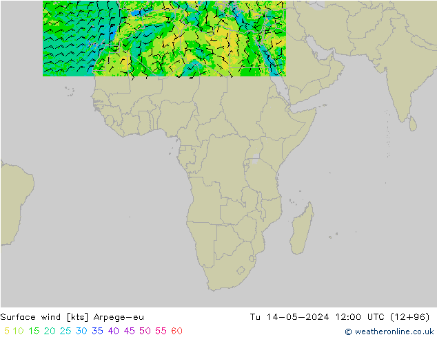  10 m Arpege-eu  14.05.2024 12 UTC