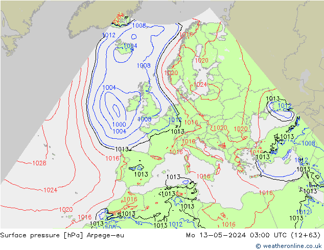      Arpege-eu  13.05.2024 03 UTC