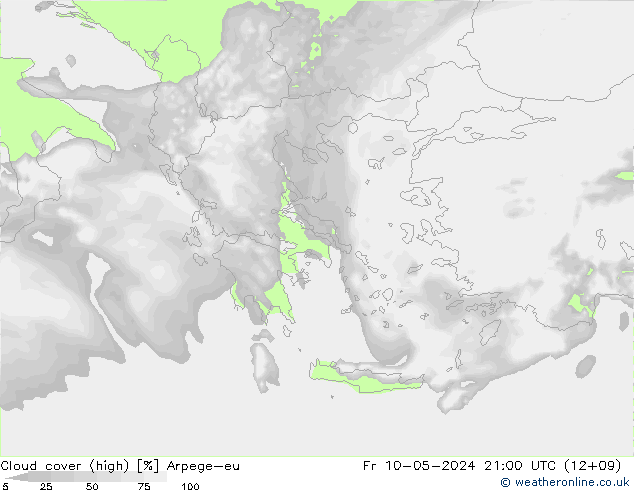 облака (средний) Arpege-eu пт 10.05.2024 21 UTC