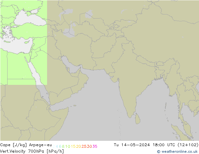 Cape Arpege-eu Út 14.05.2024 18 UTC