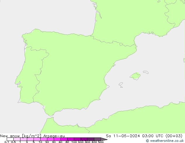 neve recém-caída Arpege-eu Sáb 11.05.2024 03 UTC