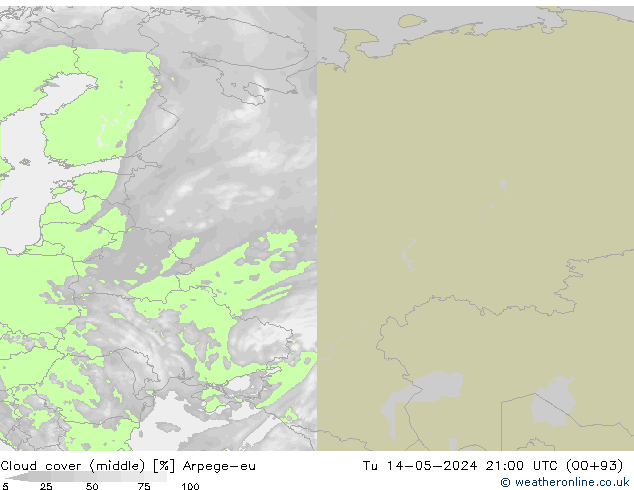 Nubi medie Arpege-eu mar 14.05.2024 21 UTC