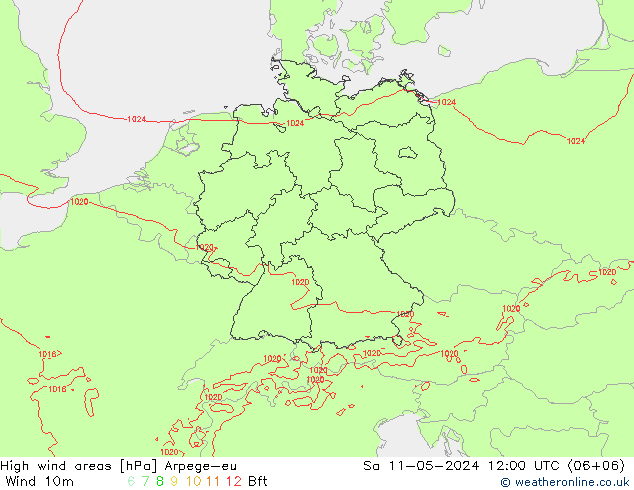 Sturmfelder Arpege-eu Sa 11.05.2024 12 UTC