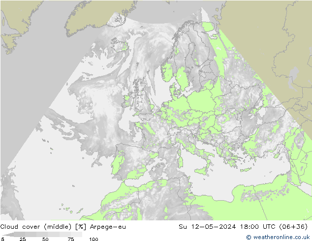 Nuages (moyen) Arpege-eu dim 12.05.2024 18 UTC