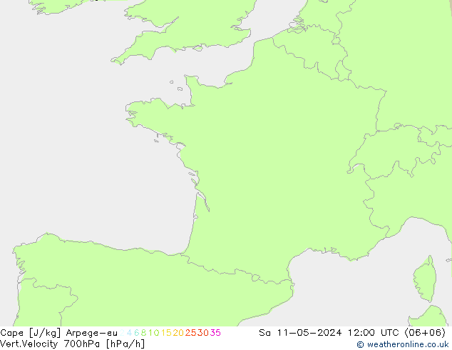 Cape Arpege-eu Sa 11.05.2024 12 UTC