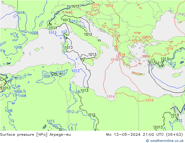      Arpege-eu  13.05.2024 21 UTC