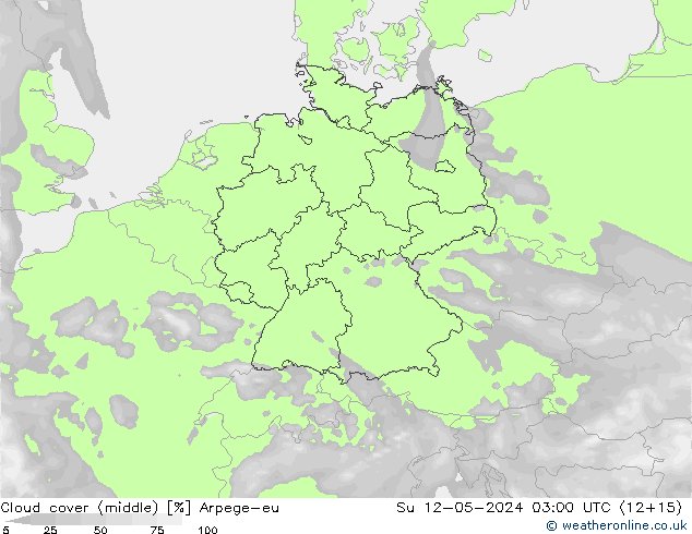 облака (средний) Arpege-eu Вс 12.05.2024 03 UTC
