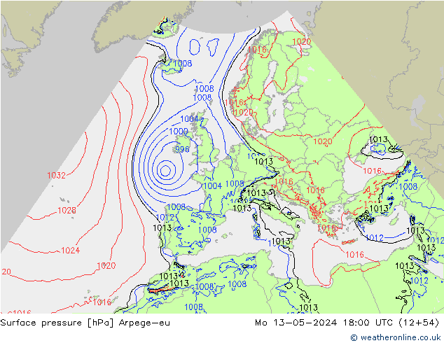      Arpege-eu  13.05.2024 18 UTC