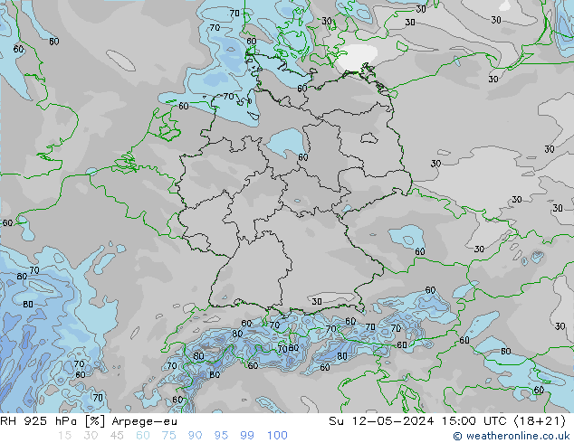 RV 925 hPa Arpege-eu zo 12.05.2024 15 UTC