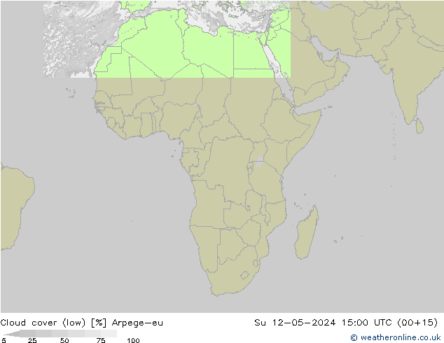 Nubi basse Arpege-eu dom 12.05.2024 15 UTC
