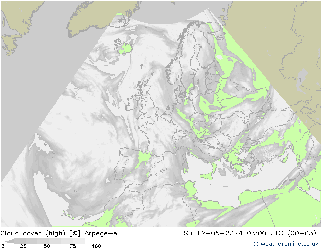 Wolken (hohe) Arpege-eu So 12.05.2024 03 UTC