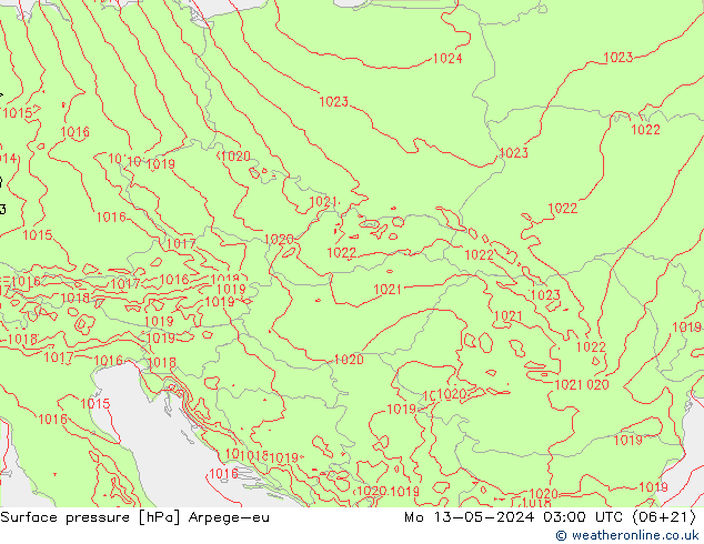      Arpege-eu  13.05.2024 03 UTC