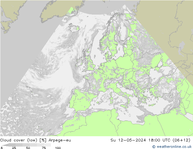 Wolken (tief) Arpege-eu So 12.05.2024 18 UTC