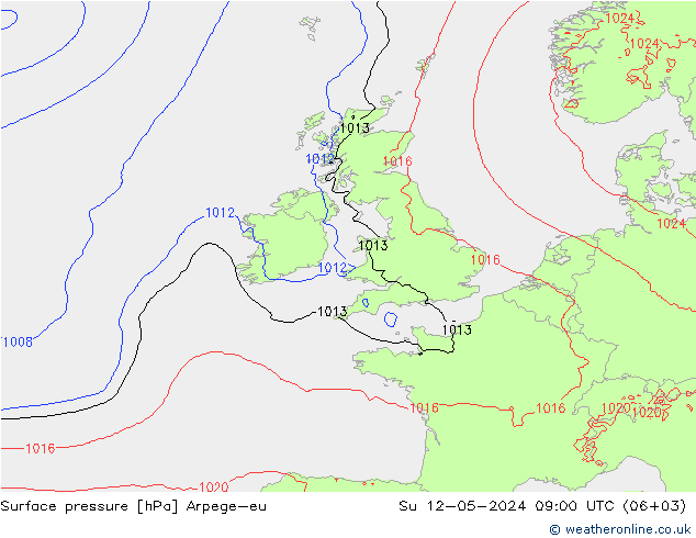      Arpege-eu  12.05.2024 09 UTC