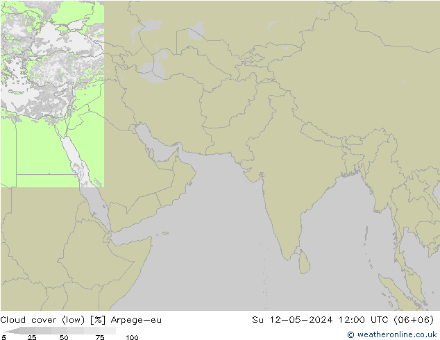 云 (低) Arpege-eu 星期日 12.05.2024 12 UTC