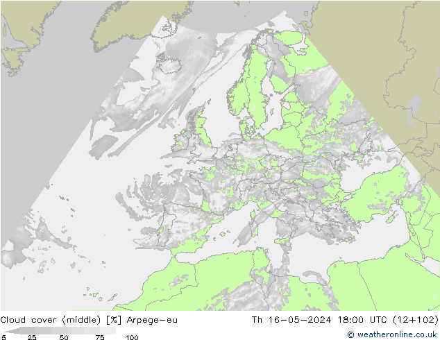Bulutlar (orta) Arpege-eu Per 16.05.2024 18 UTC