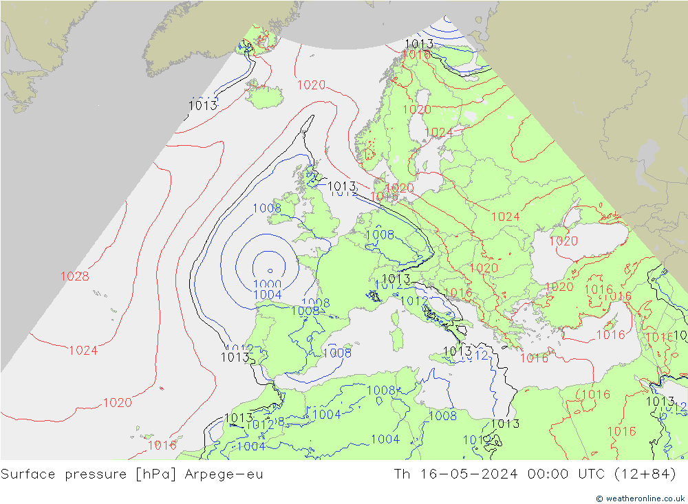 pression de l'air Arpege-eu jeu 16.05.2024 00 UTC