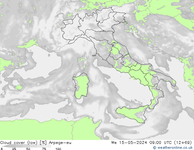 Nubes bajas Arpege-eu mié 15.05.2024 09 UTC