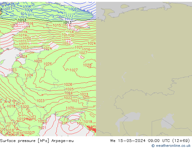      Arpege-eu  15.05.2024 09 UTC