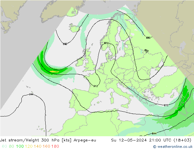 Prąd strumieniowy Arpege-eu nie. 12.05.2024 21 UTC
