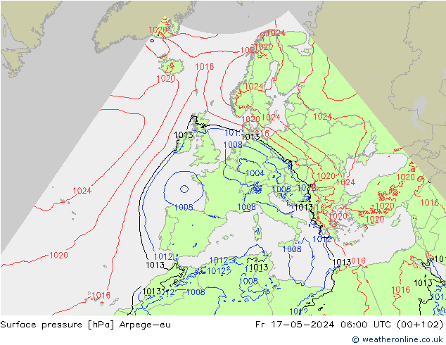 pressão do solo Arpege-eu Sex 17.05.2024 06 UTC